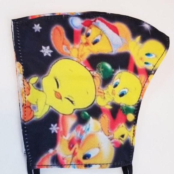 3x custom face mask Tweety canary bird wb cartoon - Picture 14 of 15
